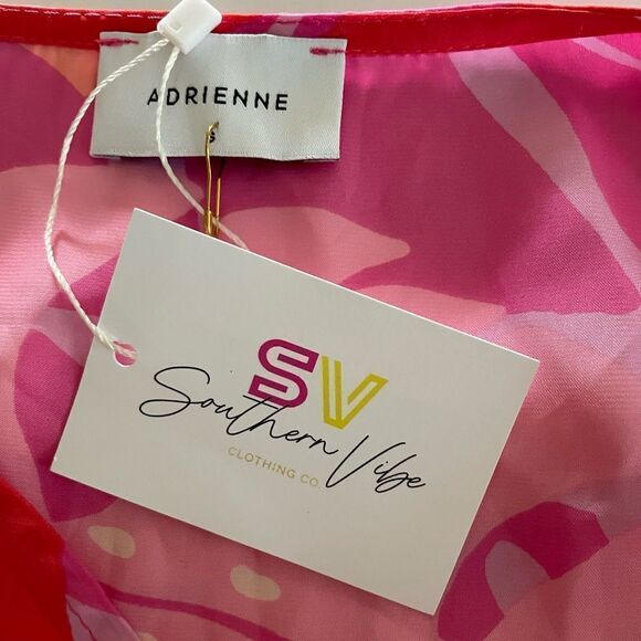 Adrienne Gigi Palm Beach Top Size Small - Picture 4 of 8